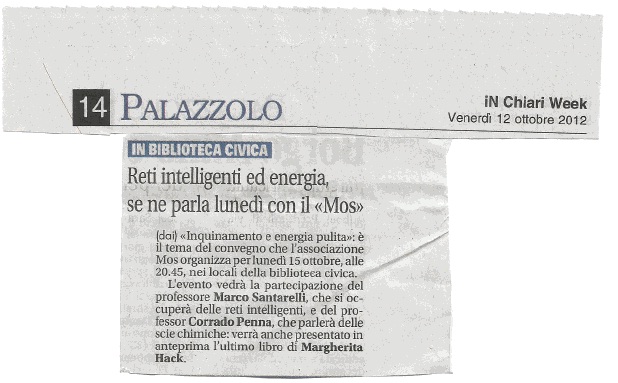 Articolo chiari week