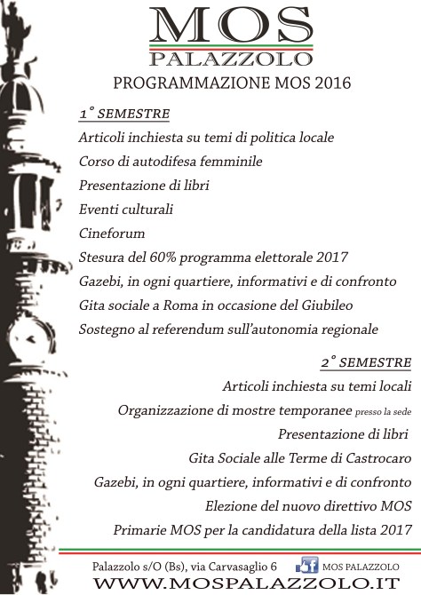 Programma 2016